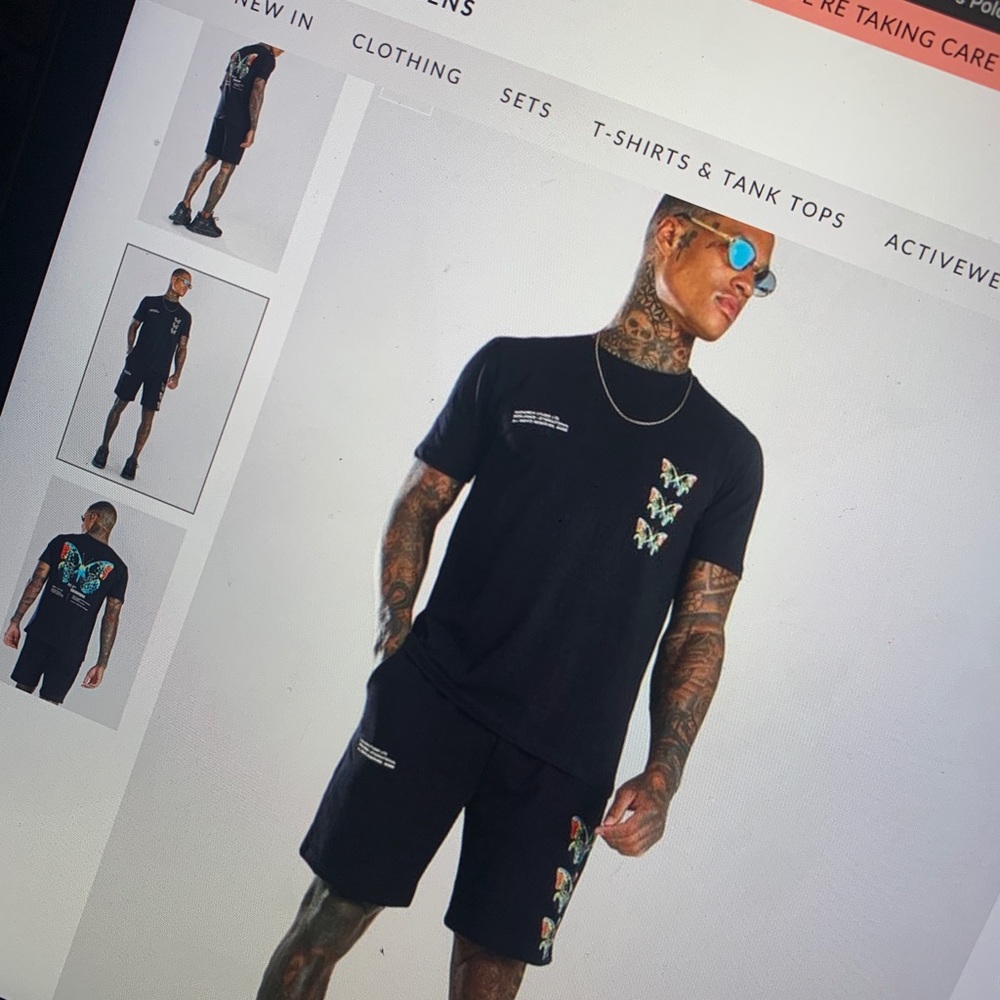 Boohoo two piece size S